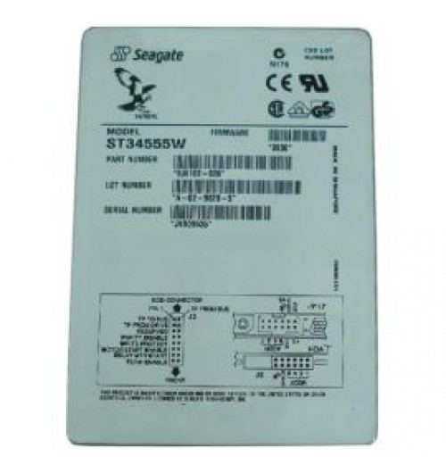 Seagate ST34555W 4.5GB 7200RPM Ultra SCSI 3.5-Inch Hard Drive