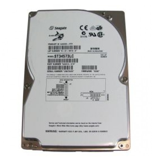 Seagate ST34573LC BarraCuda 9LP 4.55GB Wide Ultra2 SCSI 7200RPM 512KB Cache Hot Swappable 3.5-inch Hard Drive