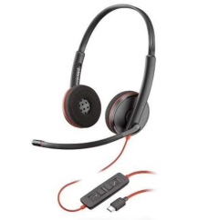 HP Poly Blackwire 3200 Series Corded UC Headset (209749-22) | New