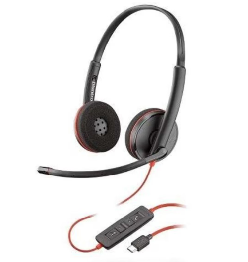 HP Poly Blackwire 3200 Series Corded UC Headset (209749-22) | New