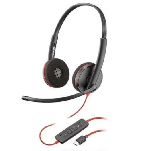 HP Poly Blackwire 3200 Series Corded UC Headset (209749-22) | New