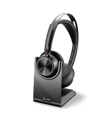 Plantronics Voyager Focus 2 UC USB-C Headset with Charge Stand (214433-01, 76U47AA, 9T9J5AA) | New