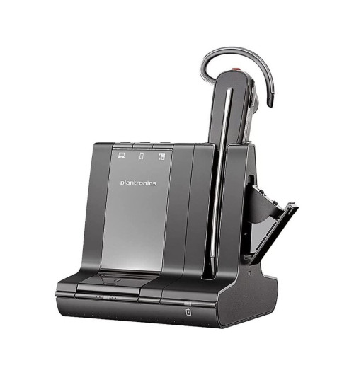 Plantronics Savi 8245-M Office Wireless DECT Headset for MS Teams (Unlimited Talk Time) (214900-01) | New