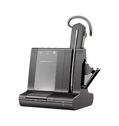 Plantronics Savi 8245-M Office Wireless DECT Headset for MS Teams (Unlimited Talk Time) (214900-01) | New