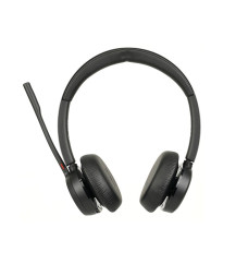 Plantronics Poly Voyager 4320-M Dual USB-A Bluetooth Headset for MS Teams with Charge Stand (218476-02) | New