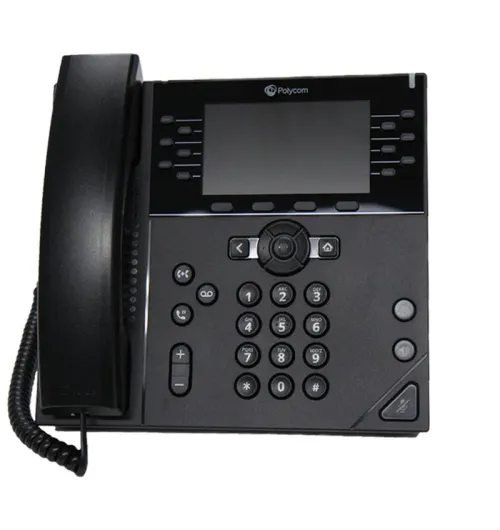 Poly VVX 450 12-Line PoE IP Phone (2200-48840-025, 8B1L7AA#AC3) | New
