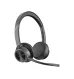 Poly Voyager 4320-M Dual USB-A Bluetooth Headset for MS Teams with Charge Stand (77Z00AA-N) | New