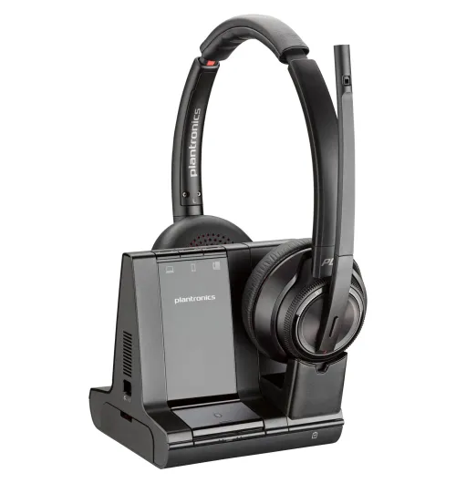 HP Poly Savi 8210 Office DECT Wireless UC Headset (7S445AA#ABA, 207309-01) | New