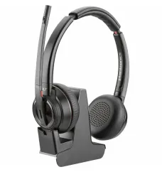HP Poly Savi 8220-M Office DECT Wireless MS Teams Headset (7S4B6AA#ABA, 207326-01) | New