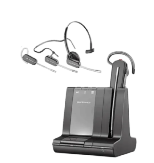 HP Poly Savi 8240 Office Wireless DECT Headset (7W071AA#ABA) | New