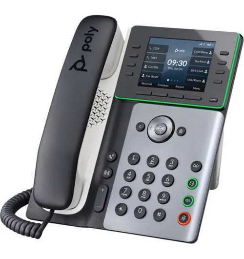 Poly Edge E350 IP Phone (82M89AA, 2200-87010-025) | New