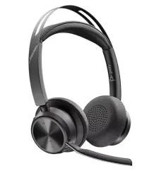 Poly Voyager Focus 2 Microsoft Teams USB-C-C Headset +USB-C/A Adapter with Charging Stand (9T9J6AA#AC3, 214433-02, 77Y90AA) | New Poly Voyager Focus 2 Microsoft Teams USB-C-C Headset +USB-C/A Adapter with Charging Stand (9T9J6AA#AC3, 214433-02, 77Y90AA) | New