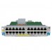 Aruba 24-port Gig-T PoE+ v2 zl Module