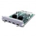 HPE 5800 4-port 10GbE SFP+ Module