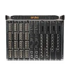 Aruba 8400 bundle with one management module, three power supplies, two 8400X fabric modules, one 32-port 10G module and one 8-port 40G module Aruba 8400 bundle with one management module, three power supplies, two 8400X fabric modules, one 32-port 10G module and one 8-port 40G module