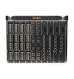 Aruba 8400 bundle with one management module, three power supplies, two 8400X fabric modules, one 32-port 10G module and one 8-port 40G module Aruba 8400 bundle with one management module, three power supplies, two 8400X fabric modules, one 32-port 10G module and one 8-port 40G module