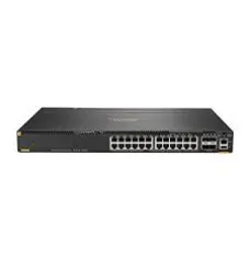 Aruba 6300F 24-port 1GbE Class 4 PoE and 4-port SFP56 Switch Aruba 6300F 24-port 1GbE Class 4 PoE and 4-port SFP56 Switch