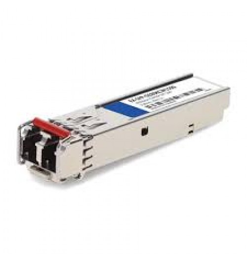 SFP, 1000BASE-LX, 1590 nm, SMF 80 km, Standard Temperature (0 through 70 DEGREE C), Duplex LC connector