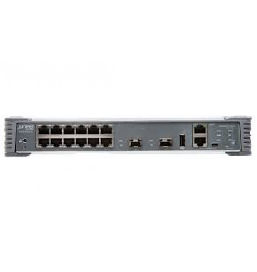 EX2300 Compact Fanless 12-port 10/100/1000BaseT PoE+, 2 x 1/10G SFP/SFP+ (optics sold separately)