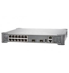 EX2300 Compact Fanless 12-port 10/100/1000BaseT, 2 x 1/10G SFP/SFP+ with VC License (optics sold separately)