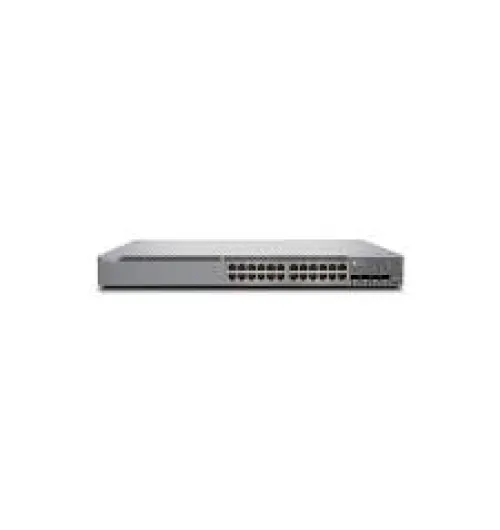 EX3400 24-port 10/100/1000BaseT PoE+, 4 x 1/10G SFP/SFP+, 2 x 40G QSFP+, redundant fans, front-to-back airflow, 1 AC PSU JPSU-600-AC-AFO included (optics sold separately)