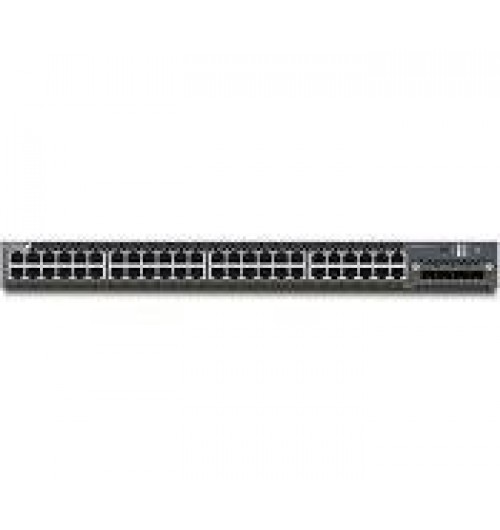 EX4400, 24-port 1G Switch with 2x100G uplink/stacking ports, DC power supply