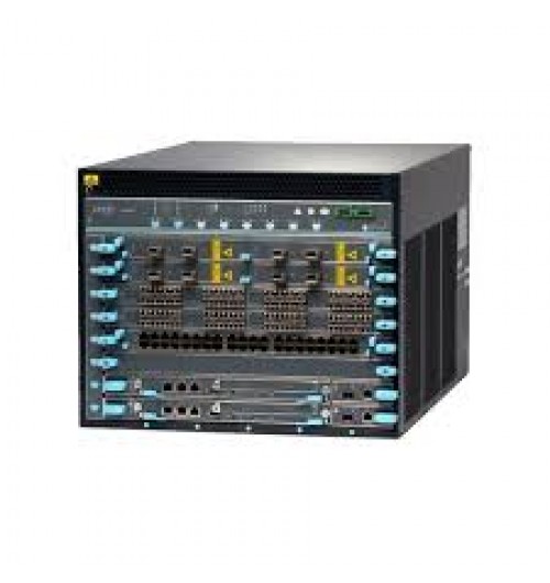 Redundant EX9208 system configuration: 8-slot chassis with passive midplane and 1x fan tray, 2x EX9200-RE2 routing engines, 2x EX9200-SF3 modules, 4x 2520W AC PSUs