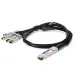 QSFP28 to SFP28, 4x25GE Direct Attach Copper Breakout Cable, 3 meters, Standard Temperature (0 through 70 DEGREE C), 0.015W, 28 AWG QSFP28 to SFP28, 4x25GE Direct Attach Copper Breakout Cable, 3 meters, Standard Temperature (0 through 70 DEGREE C), 0.015W, 28 AWG