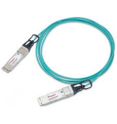 QSFP28, 100GE Active Optical Cable, 10 meters, Standard Temperature (0 through 70 DEGREE C), 3.5W, DDM, Pull Tab