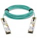 QSFP28, 100GE Active Optical Cable, 15 meters, Standard Temperature (0 through 70 DEGREE C), 3.5W, DDM, Pull Tab