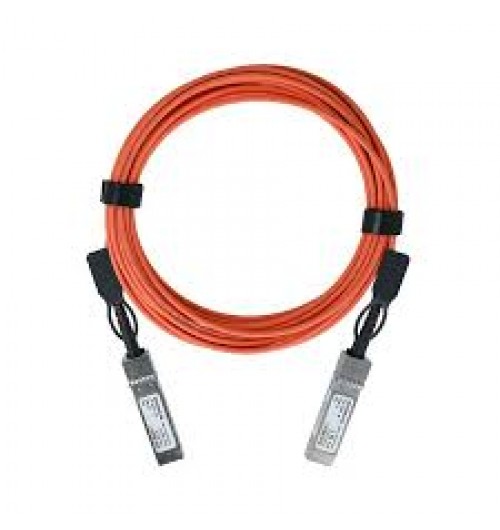 QSFP28 to SFP28, 100GE to 4x25GE, Active Optical Cable for Breakout, 1 meter, Standard Temperature (0 through 70 DEGREE C), 3.5W, DDM, Pull Tab