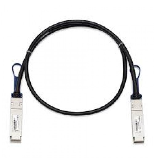 QSFP28, 100GE Direct Attach Copper Cable, 1 meter, Standard Temperature (0 through 70 DEGREE C), 0.015W, 30 AWG