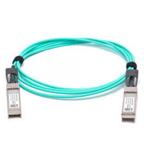 SFP28, 25GE Active Optical Cable, 10 meters, Standard Temperature (0 through 70 DEGREE C), 1.5W, Pull Tab