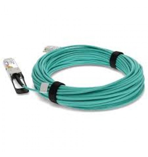 QSFP+, 40GE Active Optical Cable, 30 meters, Standard Temperature (0 through 70 DEGREE C)