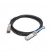 QSFP+, 40GE Active Direct Attach Copper Cable, 7 meters, Industrial Temperature (-40 through 85 DEGREE C), 0.015W, 30 AWG