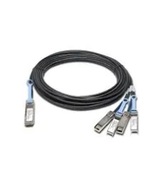 QSFP+ to SFP+, 40GE to 4x10GE Active Direct Attach Copper Cable for Breakout, 7 meters, Extended Temperature (-40 through 85 DEGREEC), 30 AWG QSFP+ to SFP+, 40GE to 4x10GE Active Direct Attach Copper Cable for Breakout, 7 meters, Extended Temperature (-40 through 85 DEGREEC), 30 AWG