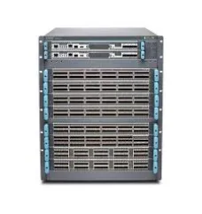 QFX10008 HVDC Base System with 1 Routing Engine, 5 Switch Fabric Cards, 3 5KW AC/HVDC/HVAC PSUs, 2 Fan Trays, 2 Fan Tray Controllers QFX10008 HVDC Base System with 1 Routing Engine, 5 Switch Fabric Cards, 3 5KW AC/HVDC/HVAC PSUs, 2 Fan Trays, 2 Fan Tray Controllers