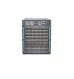 QFX10008 Redundant 8-slot chassis with 2 Routing Engines, 6 2500W DC Power Supplies, 2 Fan trays, 2 Fan tray Controllers and 6 Switch Fabric Cards