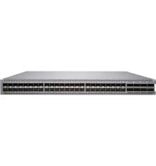 QFX5120, MACsec AES-256, 48x25G+8x100G 1U AC port side intake and PSU side exhaust SKU, includes RTU for Standard Junos features.