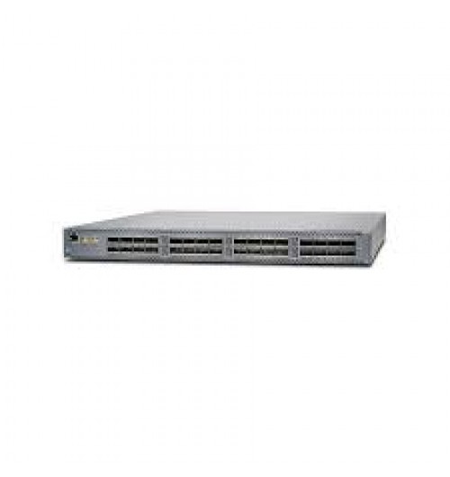 QFX5200, 32 QSF+ ports, redundant fans, 2 DC power supplies, back to front airflow, FLEX TRANSFORM