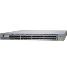 QFX5200, 32 QSFP+ ports, redundant fans, 2 DC power supplies, back to front airflow, with SONiC