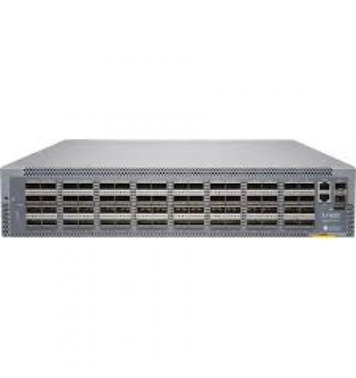 QFX5210 is a flexible, 64- port, fixed-configuration switch