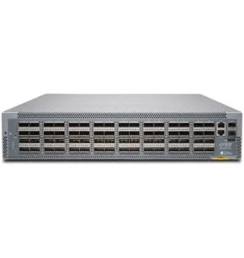 QFX5210 is a flexible, 64- port, fixed-configuration switch