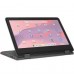 Lenovo 300e Yoga Chromebook Gen 4 82W2 - Flip design - MediaTek Kompanio 520 2.05 GHz - Chrome OS - 8 GB RAM - 64 GB eMMC