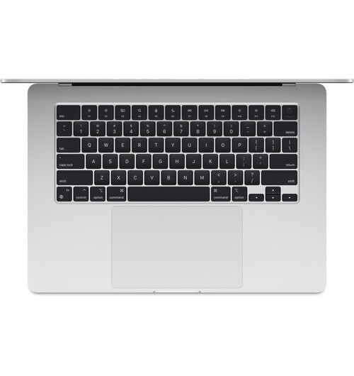 Apple 15-inch MacBook Air - Apple M3 Chip - 8-core CPU - 10-core GPU - 8GB RAM - 256GB SSD - Silver