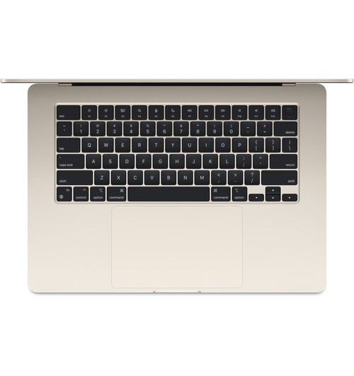 Apple 15-inch MacBook Air - Apple M3 Chip - 8-core CPU - 10-core GPU - 8GB RAM - 256GB SSD - Starlight