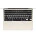 Apple 13-inch MacBook Air - Apple M3 Chip - 8-core CPU - 10-core GPU - 16GB RAM - 512GB SSD - Starlight Apple 13-inch MacBook Air - Apple M3 Chip - 8-core CPU - 10-core GPU - 16GB RAM - 512GB SSD - Starlight