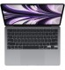 Apple 13.6-inch MacBook Air - Apple M2 chip with 8-core CPU and 10-core GPU - 8 GB RAM - 256 GB SSD - 30W - Space Gray