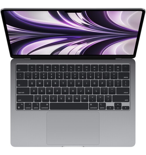 Apple 13-inch MacBook Air - Apple M2 Chip - 8-core CPU - 10-core GPU - 24GB RAM - 256GB SSD - 30W - Space Gray