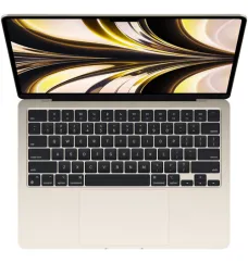 Apple 13.6-inch MacBook Air - Apple M2 chip with 8-core CPU and 8-core GPU - 8 GB RAM - 256 GB SSD - 35W Dual - Starlight Apple 13.6-inch MacBook Air - Apple M2 chip with 8-core CPU and 8-core GPU - 8 GB RAM - 256 GB SSD - 35W Dual - Starlight